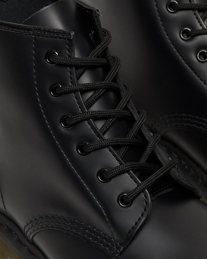 Dr Martens 101 Smooth Lær Ankelstøvletter Herre Svarte | Norge 38QMA